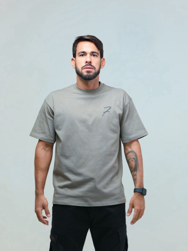 Drop Shoulder T-Shirt - Earth