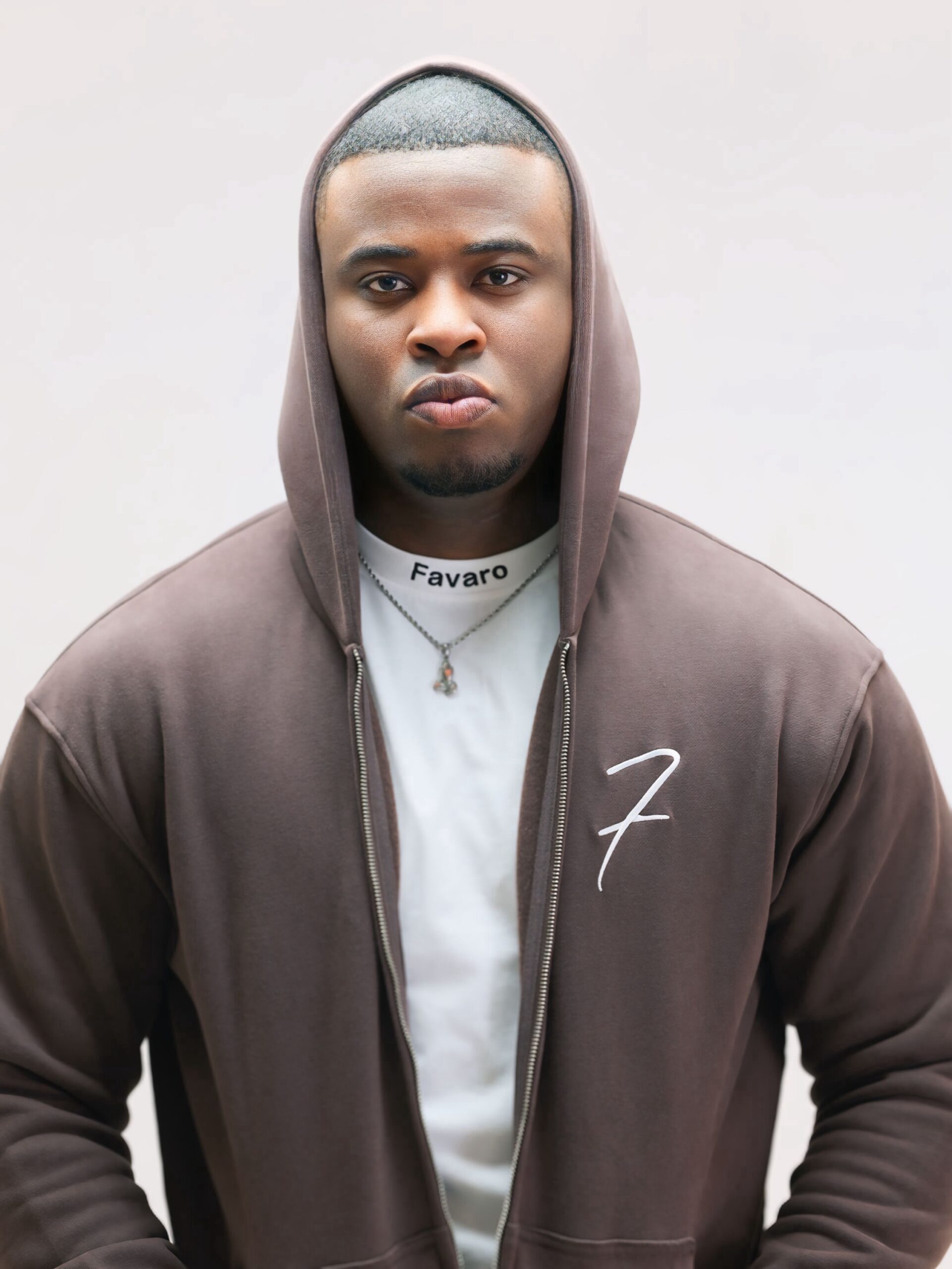 Zipper Hoodie - Plum Purple