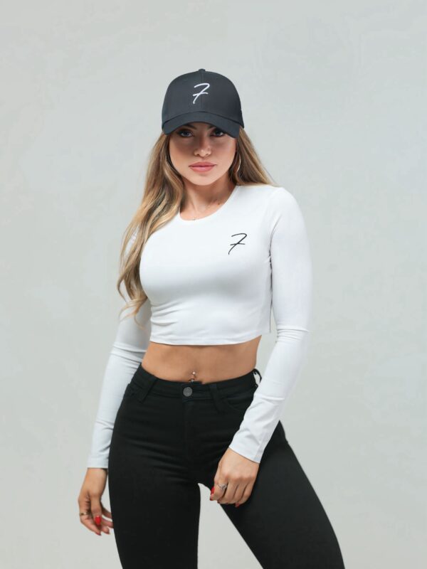Long Sleeve Top - White