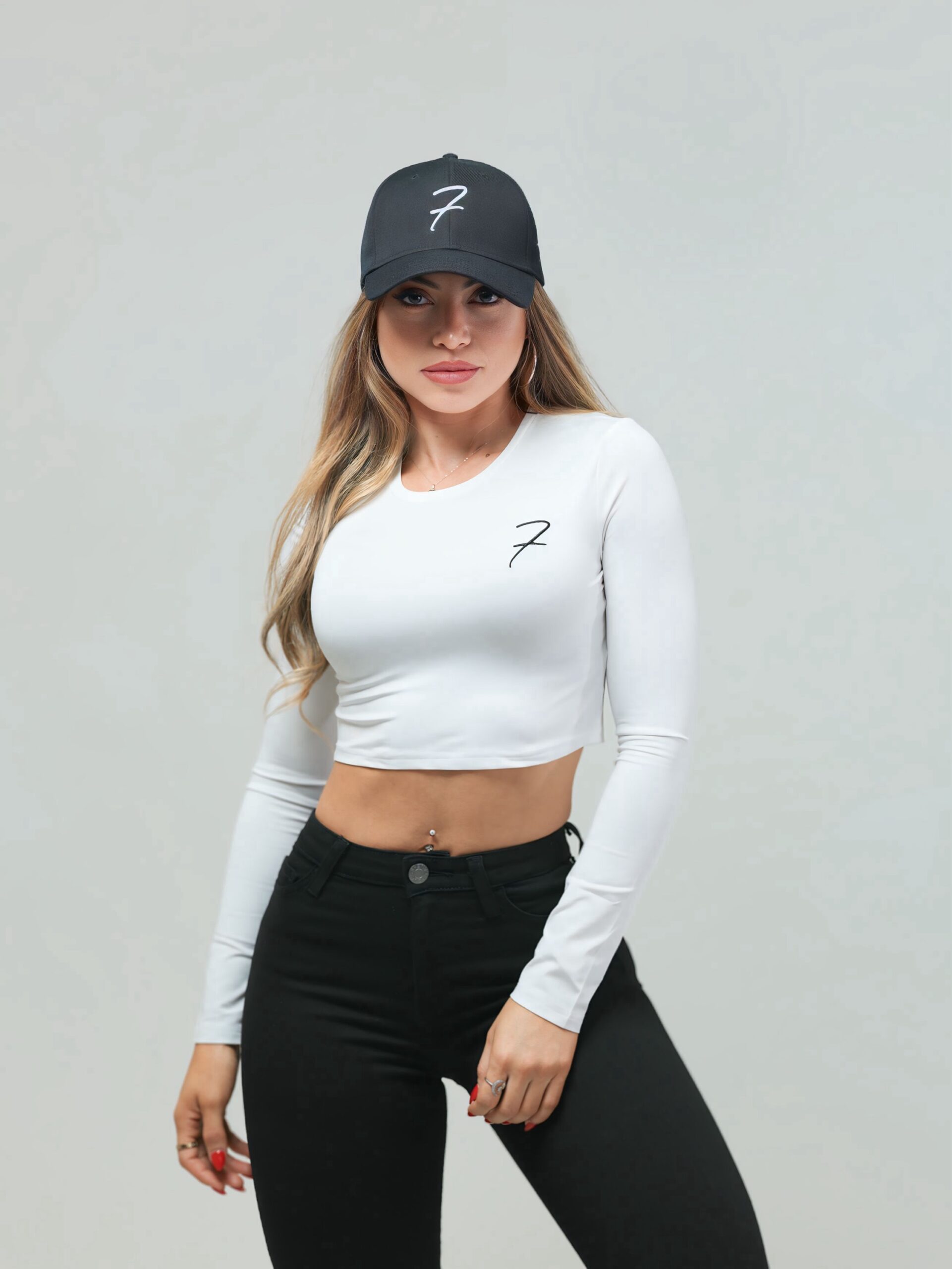 Long Sleeve Top - White
