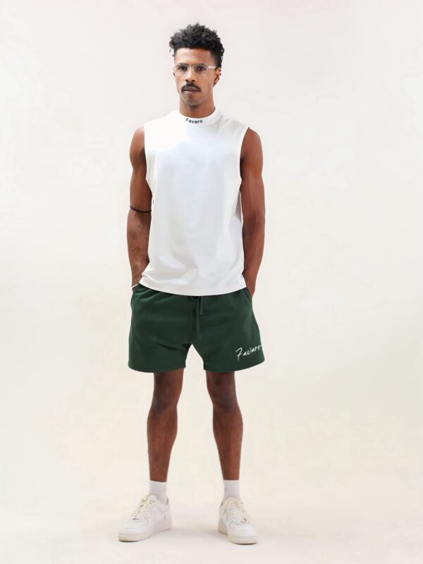 Men Favaro Shorts - Dark Green